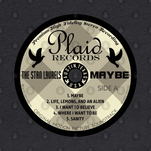 The Stan Laurels (Record Label) by PlaidDesign